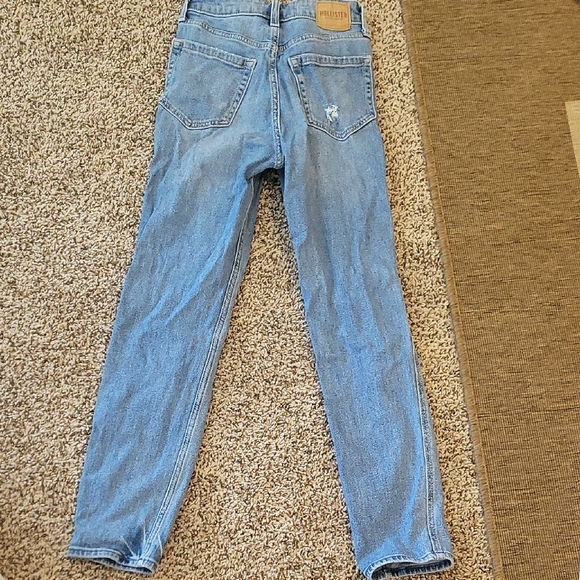 Distressed Blue Women's Jeans 00R - Picture 5 of 6